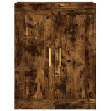 Highboard Smoked Oak 69.5x34x180 cm Engineered Wood 3199870