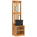 Hall Tree SANDNES 45x40x159.5 cm Solid Wood Pine 4010478