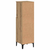 Bathroom Cabinet Artisan Oak 30x30x100 cm Engineered Wood 857112