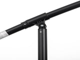 3 Cantilever Umbrella 18 Ribs & Vents Adjustable Angle for Patio Light Grey T3398P325212