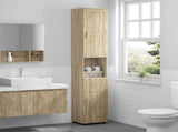 Bathroom Cabinet Set TULUM Sonoma Oak 37 x 31.5 x 203 cm 880353