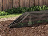 Netting Tunnels 2 pcs Black Steel and Polyethylene 3281496