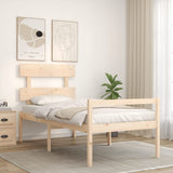 Senior Bed Natural Pine Solid pine wood Single Senior Bed 3195316