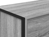 Sideboard Grey Sonoma 79 x 36 x 75.5 cm Engineered Wood 886597