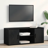 TV Cabinet 100 x 35 x 40 cm Black oak Engineered wood 862125