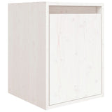 TV Cabinets 3 pcs White Solid Wood Pine 3100165