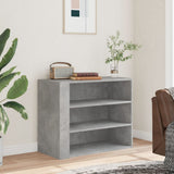 Wall Cabinet Concrete Grey 75x35x60 cm Engineered Wood 848419