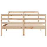 Bed Frame with Headboard without Mattress 150x200 cm King Size 3306647
