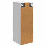 Wall-Mounted Cabinet High Gloss White 33 x 34.5 x 94 cm 898249