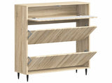 Shoe Cabinet ZWOLLE 78 x 24 x 103 cm Engineered Wood Sonoma Oak 896437