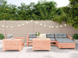 7 Piece Garden Sofa Set Solid Wood Douglas Fir 3250550