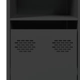 Sideboard Black 135x39x73.5 cm Cold-rolled Steel 3307161