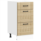 Kitchen Base Cabinet Lucca Sonoma Oak Engineered Wood 854233