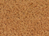 Door Mat Natural 80x100 cm Tufted Coir 155605