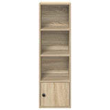 Bookcase Sonoma Oak 31x24x102 cm Engineered Wood 860339