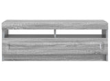LED TV Cabinet Grey Sonoma Engineered Wood 897881
