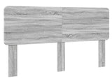 Bed Frame Grey Sonoma 150 x 200 cm Solid Pine Wood 3412475