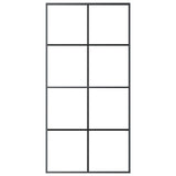 Sliding Door with Hardware Set 102.5x205 cm ESG Glass&Aluminium 3152144
