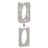 Firewood Rack White 50x23x100 cm Cold-rolled steel 864182