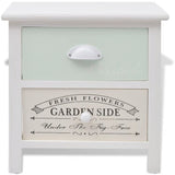 French Bedside Cabinets 2 pcs Wood 242875