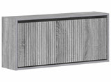 Wall-Mounted Shoe Cabinet ARNHEM 71 x 17 x 43 cm Grey Sonoma 896631