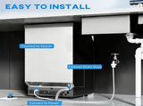 Commercial Ice Maker Machine, Freestanding Stainless Steel Ice Machine with Self-Cleaning, LCD T3398P553215