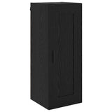 Highboard Black Oak 34.5 x 34 x 180 cm Engineered Wood 3416234