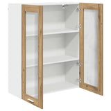 Hanging Cabinet Artisan Oak 80 x 31 x 100 cm Engineered Wood 884401