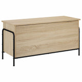 Storage Box Sonoma Oak 100 x 40 x 49.5 cm Engineered Wood 8013681