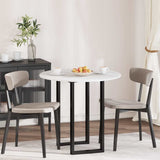Table Top White 80 x 1.5 cm Engineered Wood 880421