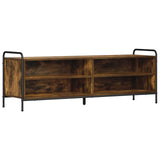 TV Cabinet 140 x 39.5 x 50 cm Smoked Oak Engineered Wood 8013766