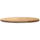 Table Top 100x50x4 cm Solid Wood Oak Oval 4009042