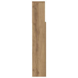 Headboard Cabinet with Shelf Artisan Oak 100 x 19 x 103.5 cm 879445