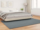 Anti-Slip Faux Rabbit Fur Rug OLITE Anthracite 140 x 200 cm 42021769