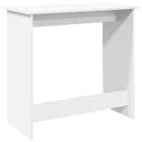 Desk White 80x40x75 cm Engineered Wood 860454