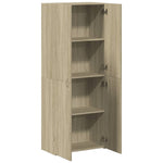 ZNTS File Cabinet Sonoma Oak 60x32x153 cm Engineered Wood 3276646