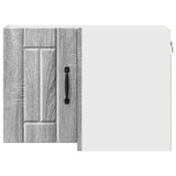 Wall Corner Cabinet LUCCA Grey Sonoma 57 x 57 x 40 cm 884961