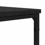Coffee Table Black Oak 100 x 100 x 40 cm Engineered Wood 882771