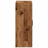 Wall Mounted Cabinet Old Wood 69.5x34x90 cm 857292