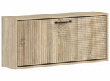 Wall-Mounted Shoe Cabinet HAARLEM 71 x 17 x 43 cm Sonoma Oak 896847