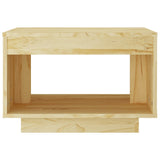 Coffee Table 50x50x33.5 cm Solid Pinewood 808503