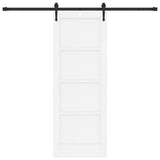 Sliding Door ORKDAL White 73.5 x 198.5 cm Solid Pine Wood 3333803
