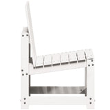 Garden Chair White 50.5x55x77 cm Solid Wood Pine 832616