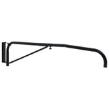 Hose Boom Wall Mounted Black Steel 172487