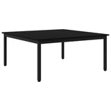 Coffee Table Black Oak 100 x 100 x 45 cm Engineered Wood 892584