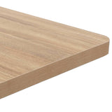 Bistro Table Light Brown 50x50 cm MDF 286427