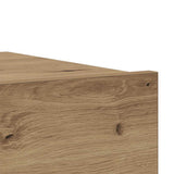 TV Cabinet with LED Lights Artisan Oak 60x35x15.5 cm 856345