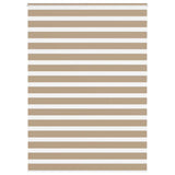 ZNTS Zebra Blind Sand Brown 155x230 cm Fabric Width 150.9 cm Polyester 4014610