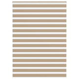 Zebra Blind Sand Brown 155x230 cm Fabric Width 150.9 cm Polyester 4014610