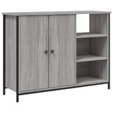 Sideboard Grey Sonoma 100x33x75 cm Engineered Wood 835552